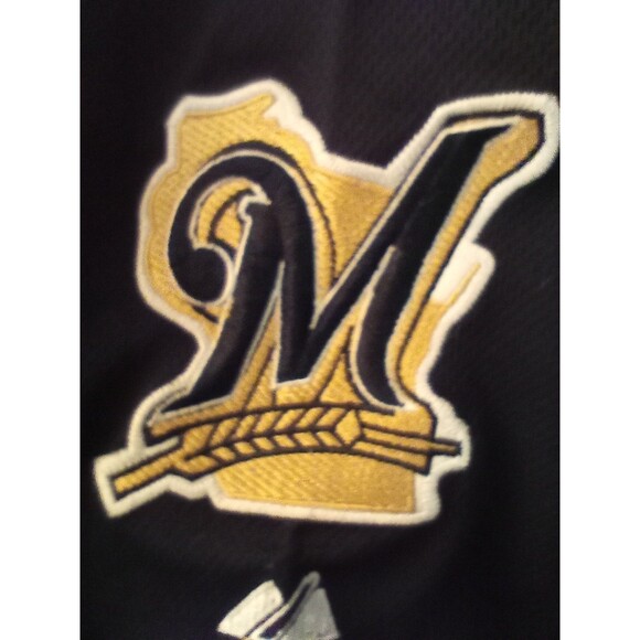 Majestic Authentic Milwaukee Brewers MLB Baseball #16 Ramirez Jersey Mens 54 - Picture 3 of 9
